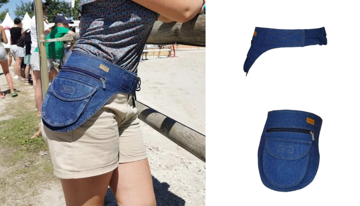 En 2025, la ceinture à pochettes pour femme vole la vedette au sac banane !